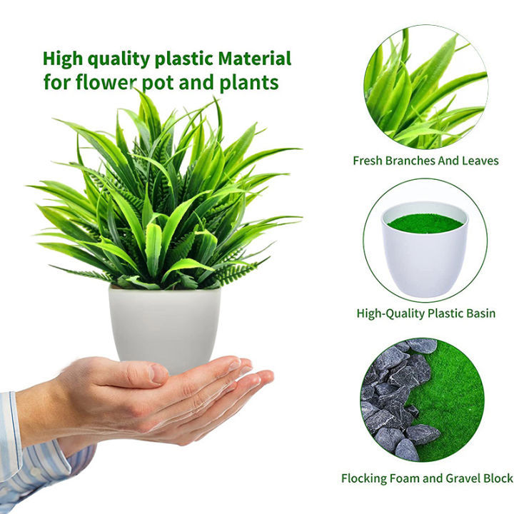 Artificial%20Plants%20with%20Plastics%20Pots%20Perfect%20Greenery%20for%20Home%20DecorationsOffice%20Desk%20Living%20Room%20and%20Bedroom%20Decoration%20-%20Image%202