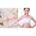 Teen Bra Girl Vest Cotton Spandex Big Girl's Sport 6-12 Years Adolescente Kids Underwear Letter ZHANGNA. 