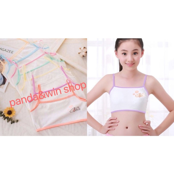 Teen%20Bra%20Girl%20Vest%20Cotton%20Spandex%20Big%20Girl's%20Sport%206-12%20Years%20Adolescente%20Kids%20Underwear%20Letter%20ZHANGNA%20-%20Image%209