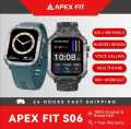 Apex Fit Sport S06 Smartwatch 1.91'' Full Touch Screen BT Call Outdoor Fitness Tracker Smart Watch With IP68 Waterproof. 