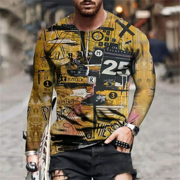 Men's%20clothing%20T%20shirt%203D%20printed%20Phoenix%20T%20shirt%20crew%20neck%20long%20sleeve%20designer%20interesting%20tops%20casual%20boys%20fashion%20T%20shirts%20-%20Image%206