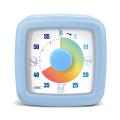60 Minute Visual Timer Square Silent Countdown Clock For Kitchen Cooking Kids Study Classroom Office 5 Colors ZHANGBEI. 
