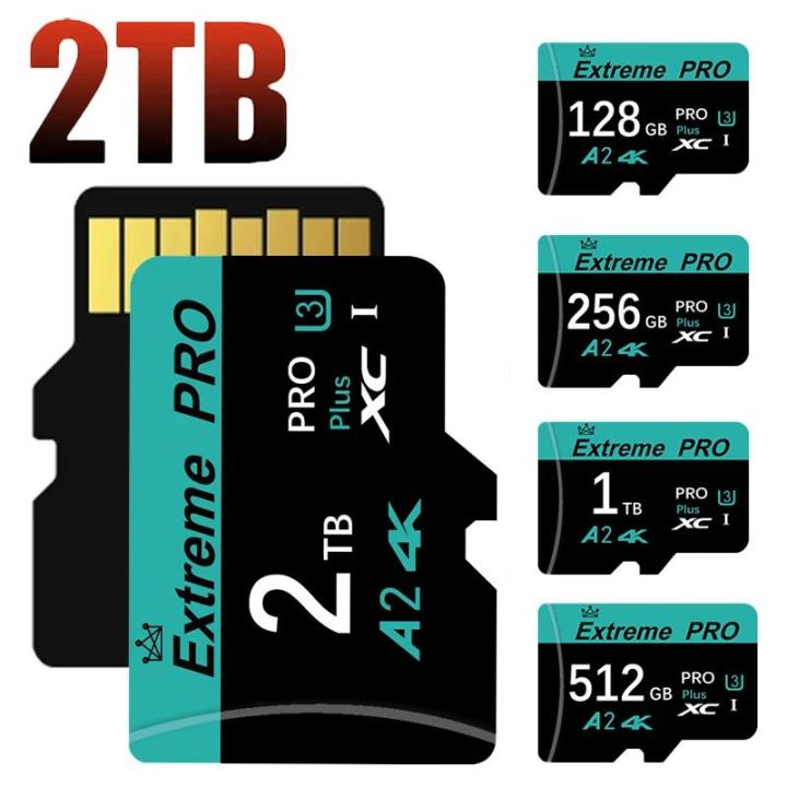 2TB Memory Card For Nintendo Switch 1TB V60 4K Micro TF SD Card 128GB 256GB 512GB 64GB Cartao De Memoria For Nintendo 64 Game