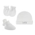 Radiant Newborn Hat Gloves Comfo ble Baby Boy Girl Autumn Beanie Cap Socks Mittens. 