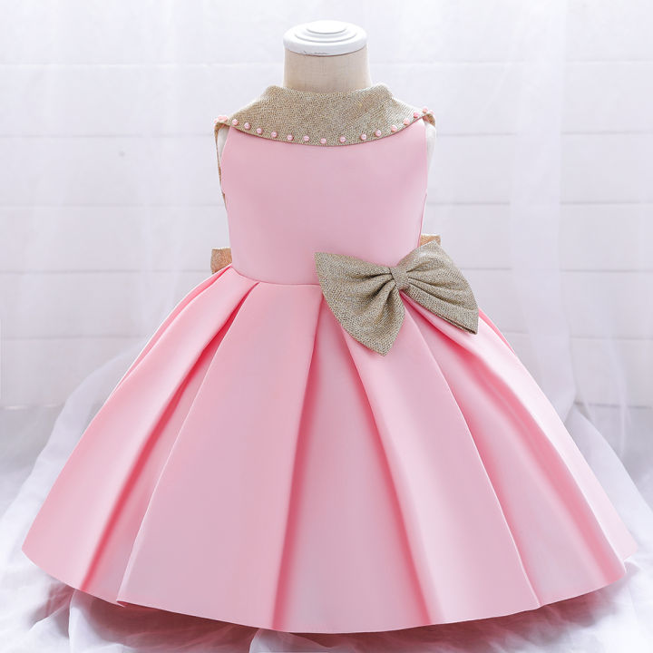 Party%20Casual%20Frock%20Dress%20For%20Girls%201-10%20Years%20New%20Fashion%20-%20Image%203
