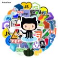 Anedshaop Luxury 10/30/50pcs Programmer Internet Java Stickers Geek Php Hacker Docker Html Programming Decals For Phone Laptop Computer Sticker. 