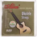 Alice AU02 Soprano Ukulele Strings Set(B-F-D-A) Black Nylon (.022-.032). 
