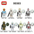 【Cheap】Compatible with LEGO Star Wars Clone Trooper Connor Scout Desert Trooper Minifigure Toy. 