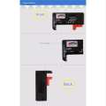 BT-168 AA/AAA/C/D/9V/1.5V Batteries Universal Button Cell Battery Colour Coded Meter Checker BT168. 