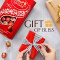 Lindt Lindor Milk Chocolate Truffles Box 200g (16 pieces). 