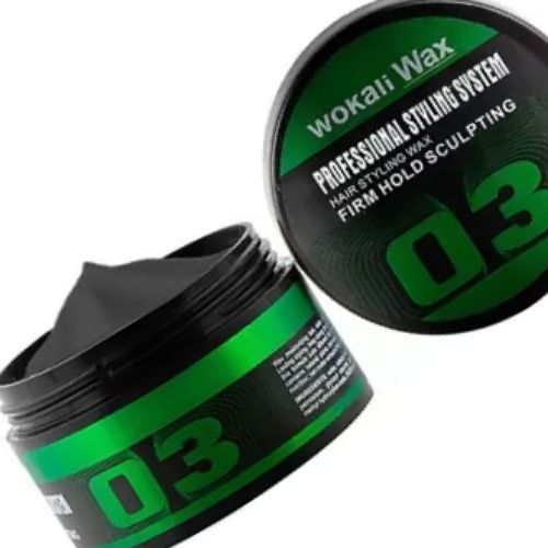 Wokali Wax 3 Hair Styling Wax - Firm Hold Sculpting for men and women