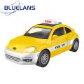 Car Sound Effects Taxi Toy Fun Festive Mini Taxi Toy with Lights Music Perfect Gift for Kids' Birthdays Christmas. 
