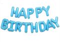 Happy Birthday 13 PCS SET Letters Foil balloon 17" Banner Party Deco Alphabet Aluminium. 