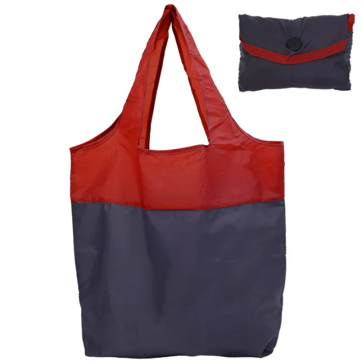 【ALLGOOD】Reusable Supermarket Shopping Bag Large Foldable Eco-Friendly Shoulder Bags Grocery Waterproof Folding Handbag