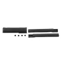 HXSJ 1Pc New Hard Drive Caddy Cover + 7Mm Hdd Isolation Rubber Rails Replacement For Dell Latitude E6440. 
