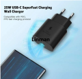 Linman Samsung 25w PD Charger, 25W Super Fast Adapter, Original 25 Watt Charger for Samsung, Best 25w Charger for2025 New Samsung phone Galaxy Note 20 Ultra Note10 A70/A7050/A80/A80,A71,A72,A73,A51,A52,A53,A31,A32,A33,A04 ,A02s. 