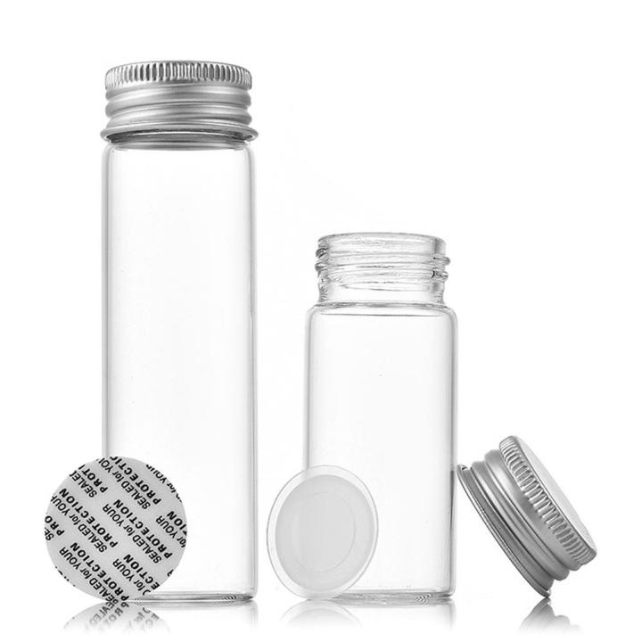 Portable%20Sample%20Jars%20Decorative%20Glass%20Vials%20Mini%20Glass%20Bottles%20Empty%20Storage%20Vials%20Aluminium%20Cap%20Containers%20-%20Image%202