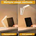 New Rechargeable Table Lamp Dimmable Desk Light USB Foldable Portable Night Light Eye Protection LED Lamp Bedroom Bedside Touch Control Dimmable Lamp. 