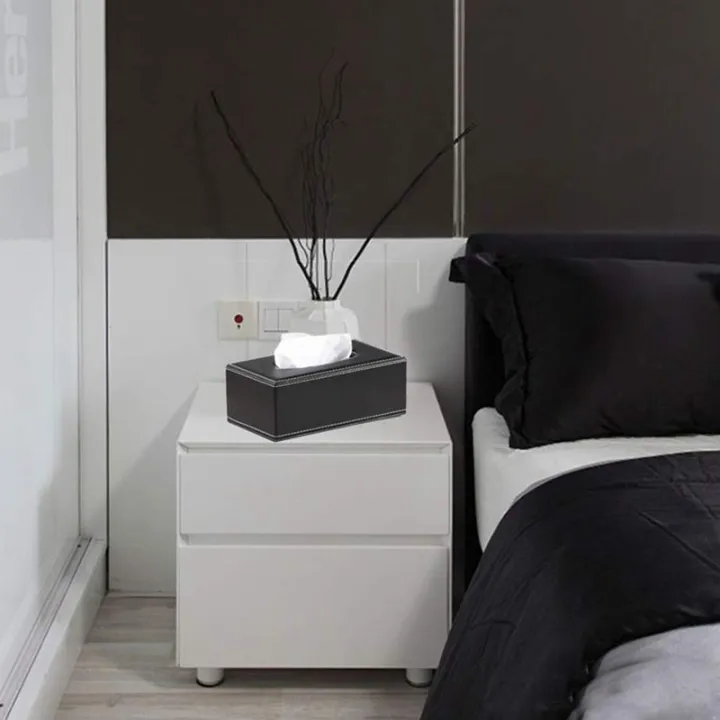 Leather%20Tissue%20Box%20Cover,%20Face%20Tissue%20Box,%20Modern%20Napkin%20Storage%20Box,%20Car%20Box,%20Car%20PU%20Leather%20Drawer,%20Anti%20Skid%20Car%20Drawer%20-%20Image%203