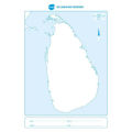 Sri Lanka Map for School Need 20 pcs set, Educational Map. 