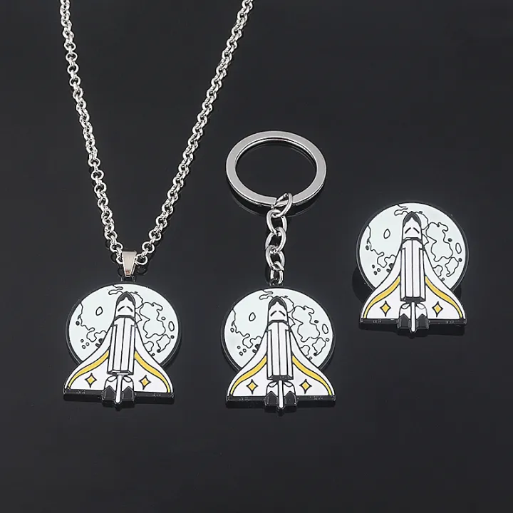The%20Last%20Of%20Part%202%20Necklaces%20Tlou%20Joel%20Ellie%20Rocket%20Spaceship%20Firefly%20Logo%20Pendant%20Necklace%20For%20Women%20Men%20Badge%20Jewelry%20-%20Image%203