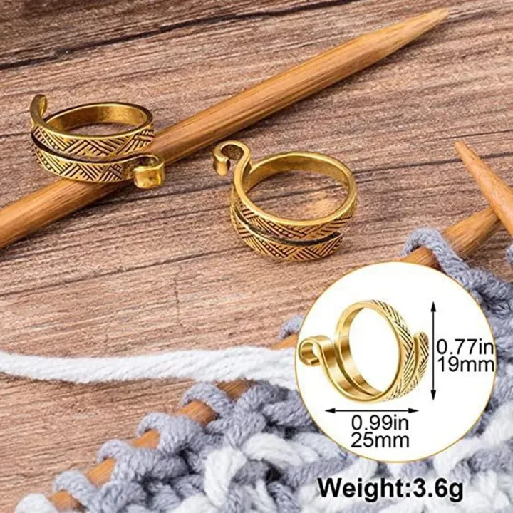 finger%20adjustable%20crochet%20ring%20%20open%20yarn%20guide%20%20finger%20crochet%20clip%20crochet%20thimble%20Crochet%20-%20Image%206