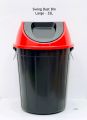 Large Size Plastic Swing DUSTBIN - 32 litter. 