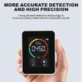 Air Monitor CO2 Carbon Dioxide Detector Air Quality Temperature Humidity Monitor Quick Measuring Meter for CO2, Black. 