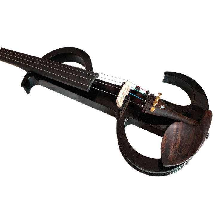 Electric%20Violin%20-%20Solid%20Wood%20Violin%20Bow%20Stringed%20Instruments%20Acoustic%20Electronic%20Silent%20Violin%20%20,%20Upgraded%20black%20-%20Image%203