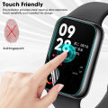 Hydrogel Film for Xiaomi Band 9 Active Smartwatch Anti-scratch Soft TPU Screen Protectors HD Tempered Films for Miband 8 Active. 