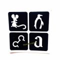 【UrbanNomad】Cute Animal Small Tattoo Stencils Henna Body Arm Feet Art Children Christmas Gifts Tattoo Template For Airbrush Draw. 