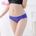 Muses Mall Breathable Mesh Briefs Mesh Briefs Solid Color Ultra-thin Low-rise Panties Breathable Underpants Ultra-thin Low-rise Panties. 