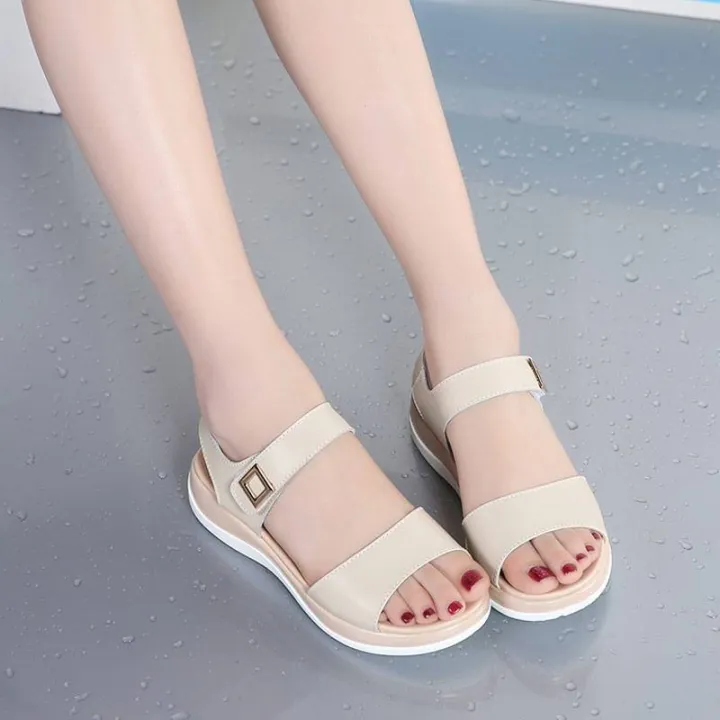 35-43Code%20Large%20Size%20Women's%20Shoes%20Summer%20Flat%20Sandals%20Women's%20Soft%20Bottom%20Pregnant%20Women%20Casual%20and%20Comfortable%20Non-Slip41Student%20Shoes42%20-%20Image%203