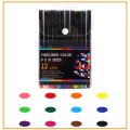 Fineliner Pen Set 12/24/36/48 60 Colors 0.4mm Micron Liner Marker Pen Color Drawing Sketch Art Fine Liner Pen Set. 