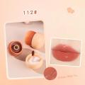 Cute Chubby Mushroom Lip Gloss Red Lips Tint Creamy Jelly Lip Glaze Matte Liquid Lipstick Mud Waterproof Lasting Makeup Cosmetic. 
