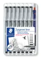STAEDTLER® 308 SB8P PIGMENT liner 8 set. 