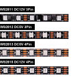 WS2812B WS2811 WS2813 WS2815 30/60/144 leds/m Smart Pixels RGB LED Strip WS2812 Individually Addressable Led Tape DC5V 12V. 