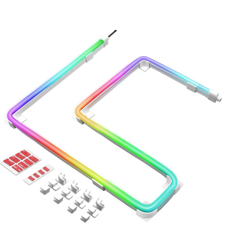ARGB LED Light Stripe 5V 3 PIN ARGB Aura Flexible Led Ribbon Light Neon ...