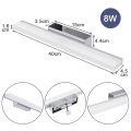 4000K white light LED mirror headlight IP44 waterproof and anti-fog bathroom bathroom mirror lamp 8W Actual 40CM virtual standard 8W lumens 700LM need wiring good. 