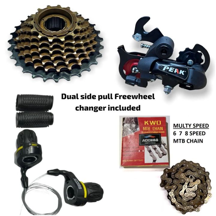 Bicycle%20Gear%20Set%20System%206%207%20Speed%20Full%20Set%20Chain%20Wheel%20and%20Crank%20Freewheel%20Chain%20Front%20and%20Rear%20Gear%20Changer%20Gear%20Shifter%20and%20Lubricate%20Oil%20-%20Image%203