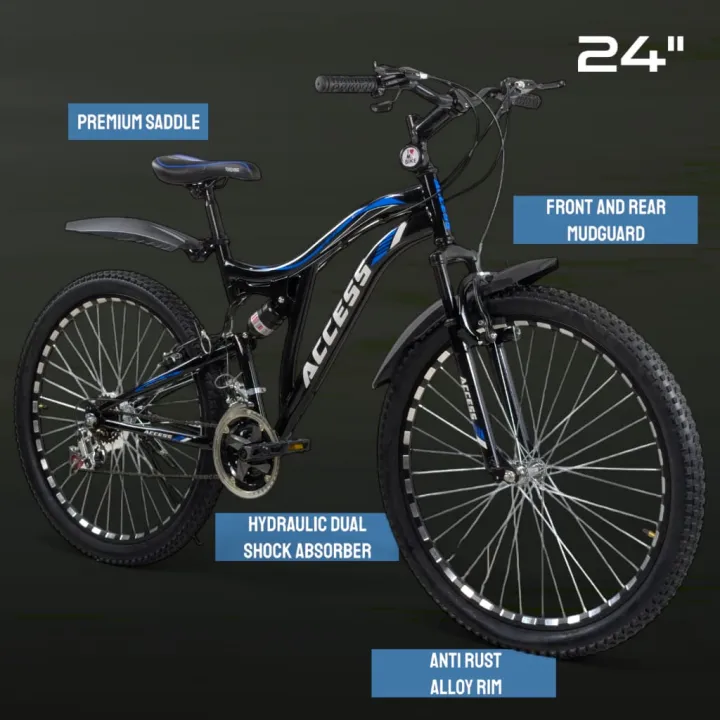 MTB%20Bicycle%20ACCESS%2024'%20and%2026"%20Size%20New%20Design%20Hydraulic%20Dual%20Shocks%2021%20Speed%20Gear,%20Anti%20Rusting%20Rim%20Mountain%20Bicycle%20-%20Image%209