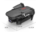 E88 Pro Drone Duale Camera With Fixed Height 4k Wide-angle Camera Aerial Photography Gesture Photo Mini Folding Quadcopter w/ Bag. 