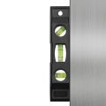 Horizontal Ruler 3 Bubble Spirit Level Magnetic ABS Shell Mini Pocket Portable Spirit Level Tool Measure Tool Machinery Leveller. 
