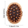 Body Anti Cellulite Brush Soothing Wooden Essential Oil Spa Air Cushion Massage Hair Comb Scalp Massage Brush Body Massager. 