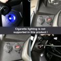 Car Cigarette Lighter Socket 12V-24V Waterproof Power Outlet Adapter Plug for Moto Boat Motorcycle Truck RV Cigar Jack Charger. 
