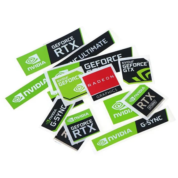 2pcs%20NVIDIA%20GEFORCE%20GTX%20RTX%20G-Sync%20Radeon%20Vinyl%20Sticker%20Label%20Tag%20For%20Graphic%20Card,%20Laptop,%20Desktop%20Computers%20-%20Image%204