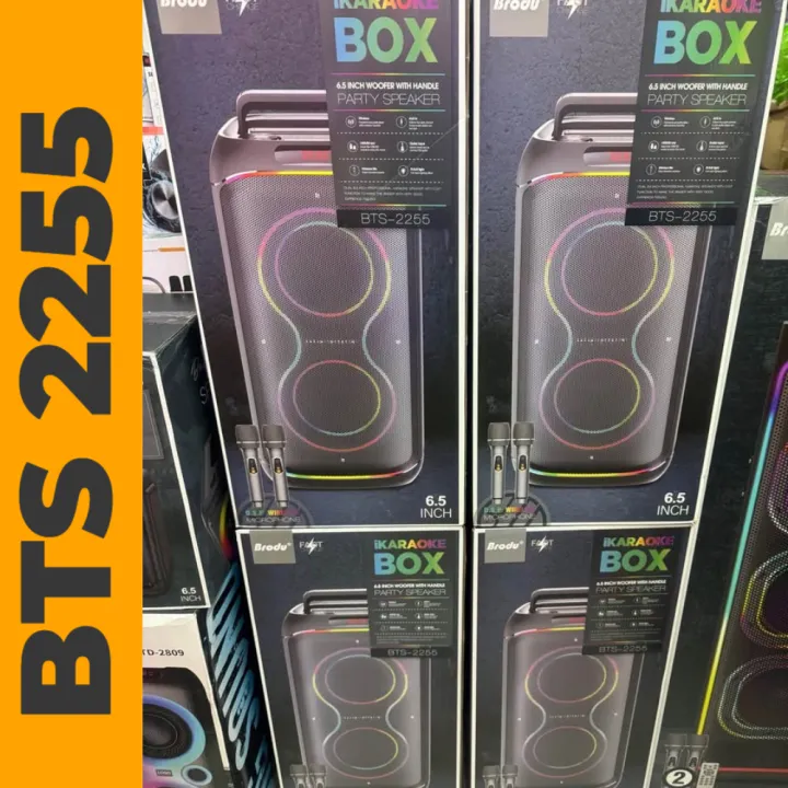 Brodu%20BTS%202255%20Portable%20Bluetooth%20Karaoke%20Speaker%20Dual%206.5%20Inch%20Super%20Bass%20Wireless%20Speaker%20with%202%20Fast%20Charging%20Mics%20RGB%20Lights%204500mAh%20TWS%20USB%20TF%20AUX%20FM%20JBL%20Style%20Bluetooth%20Speaker%20Party%20Box%20-%20Image%203