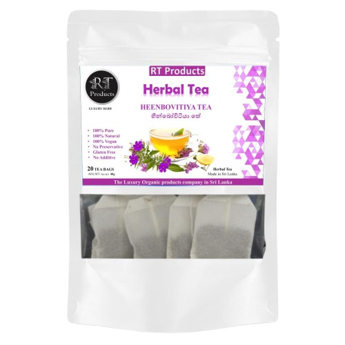 Natural Organic Dehydrated Heen Bovitiya Tea (20 Tea bags) | Daraz.lk