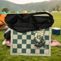 Portable Chess Set Foldable Chess Board with Travel Bag for Storage Chess Set Folding Chess Game. 