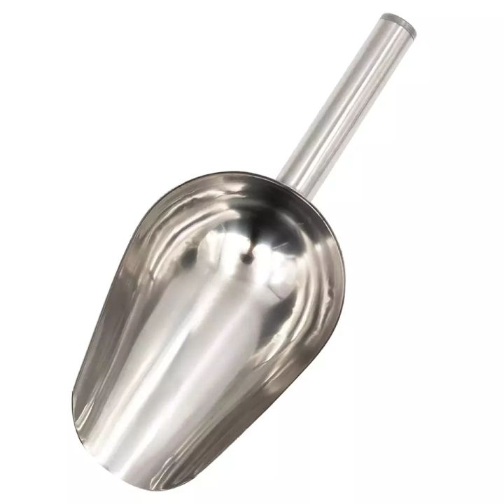 Stainless Steel Ice Cube Scoop Shovels Spoon Kitchen Candy Flour Shovel